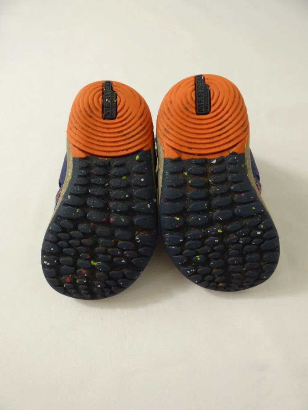 Merrell Little Kid's Blue/Orange Bare Steps® H2O Water Shoe, Size 4W